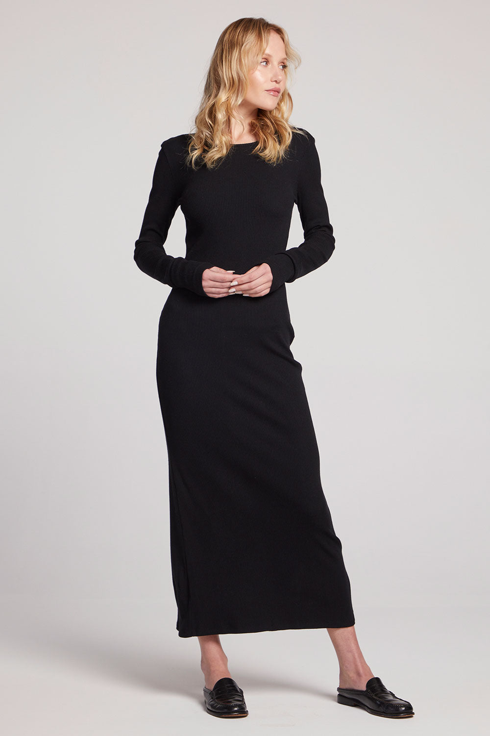 Luna Licorice Maxi Dress Womens chaserbrand