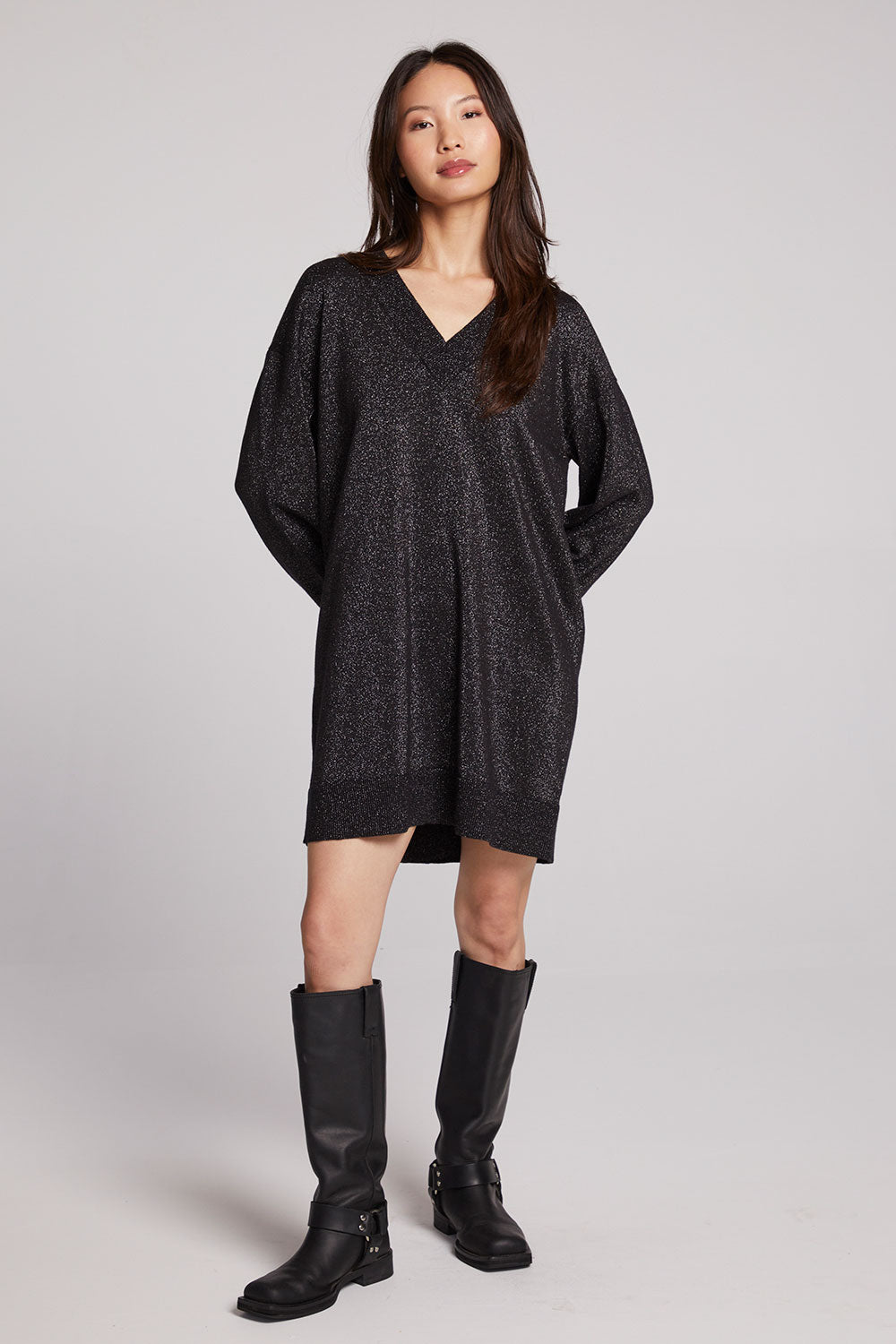 Ellison Licorice Mini Dress Womens chaserbrand