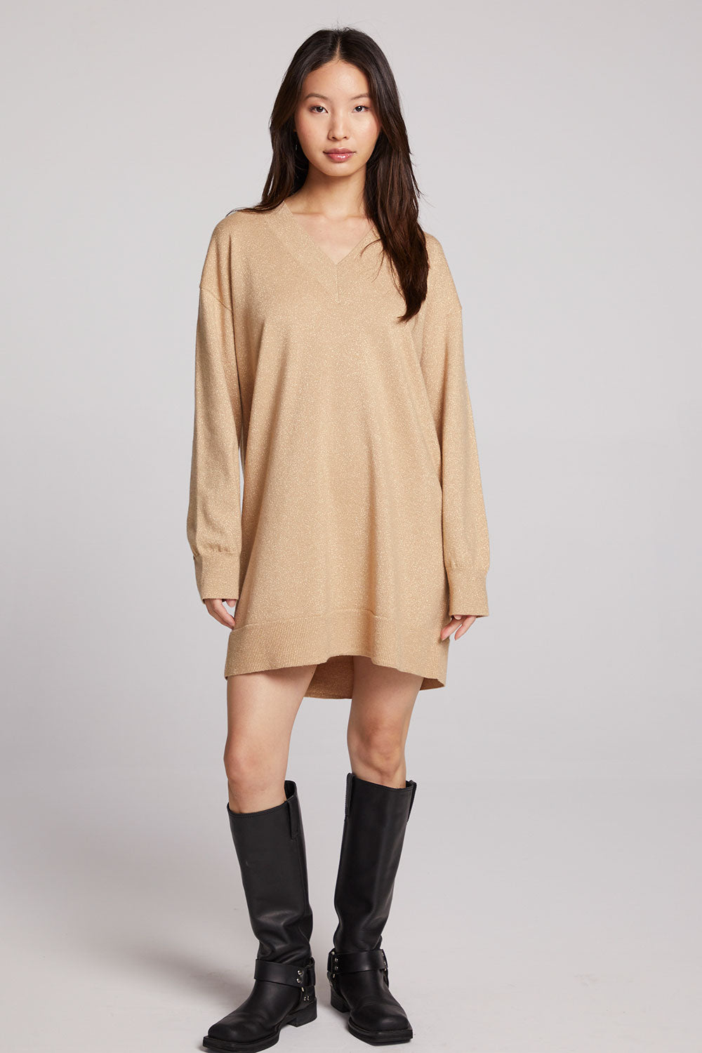 Ellison Toasted Coconut Mini Dress Womens chaserbrand
