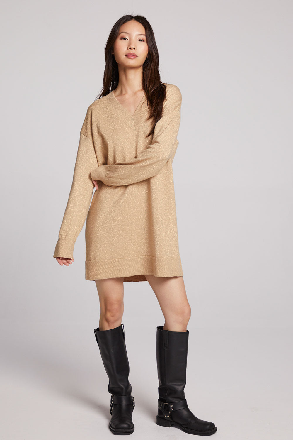 Ellison Toasted Coconut Mini Dress Womens chaserbrand