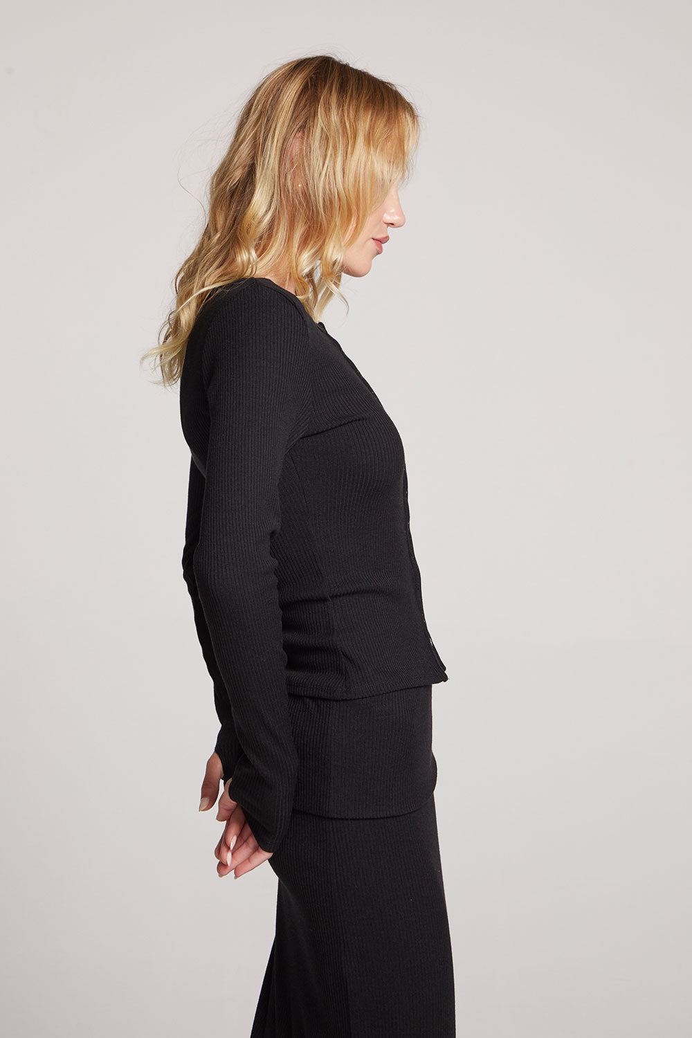 Laurel Licorice Cardigan Womens chaserbrand