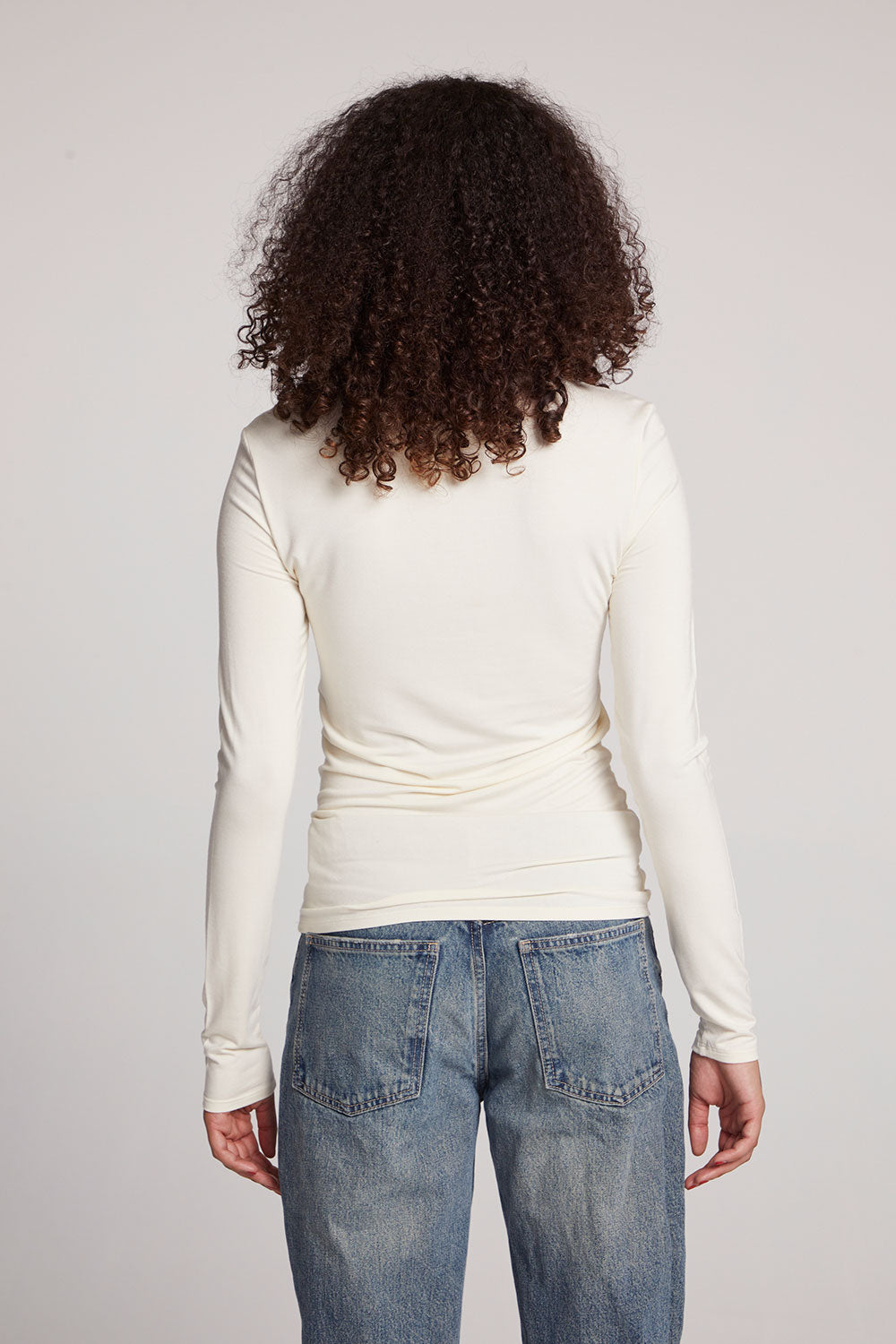 Reeves Starry White Long Sleeve Womens chaserbrand
