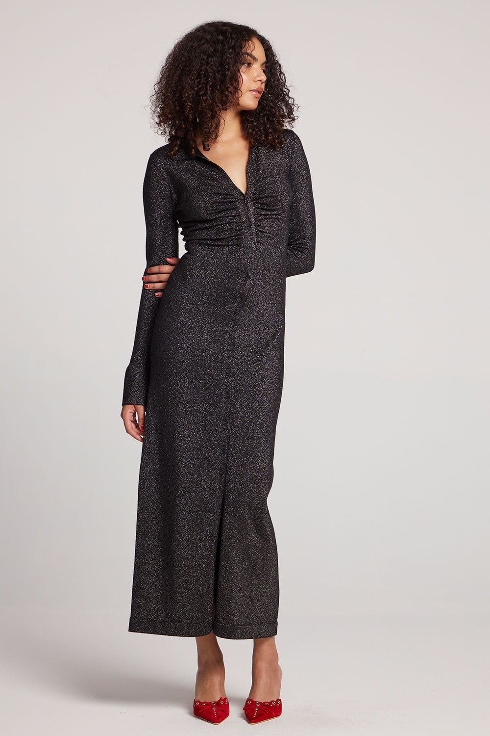 Fawn Licorice Maxi Dress Womens chaserbrand