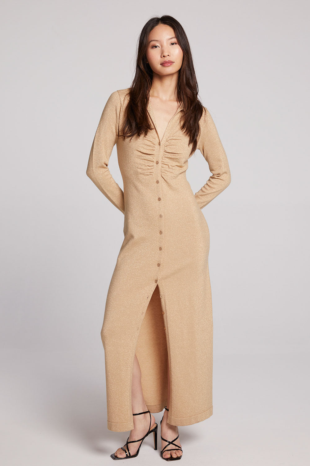 Fawn Toasted Coconut Maxi Dress Womens chaserbrand