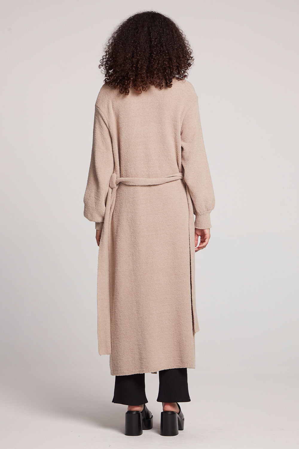 Eveee Toasted Coconut Maxi Cardigan Womens chaserbrand