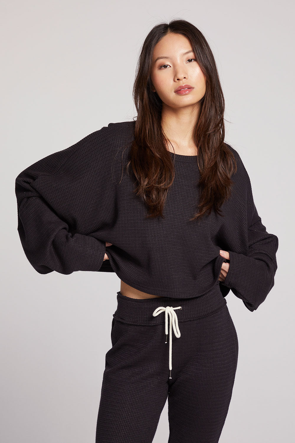 Selena Licorice Pullover Womens chaserbrand