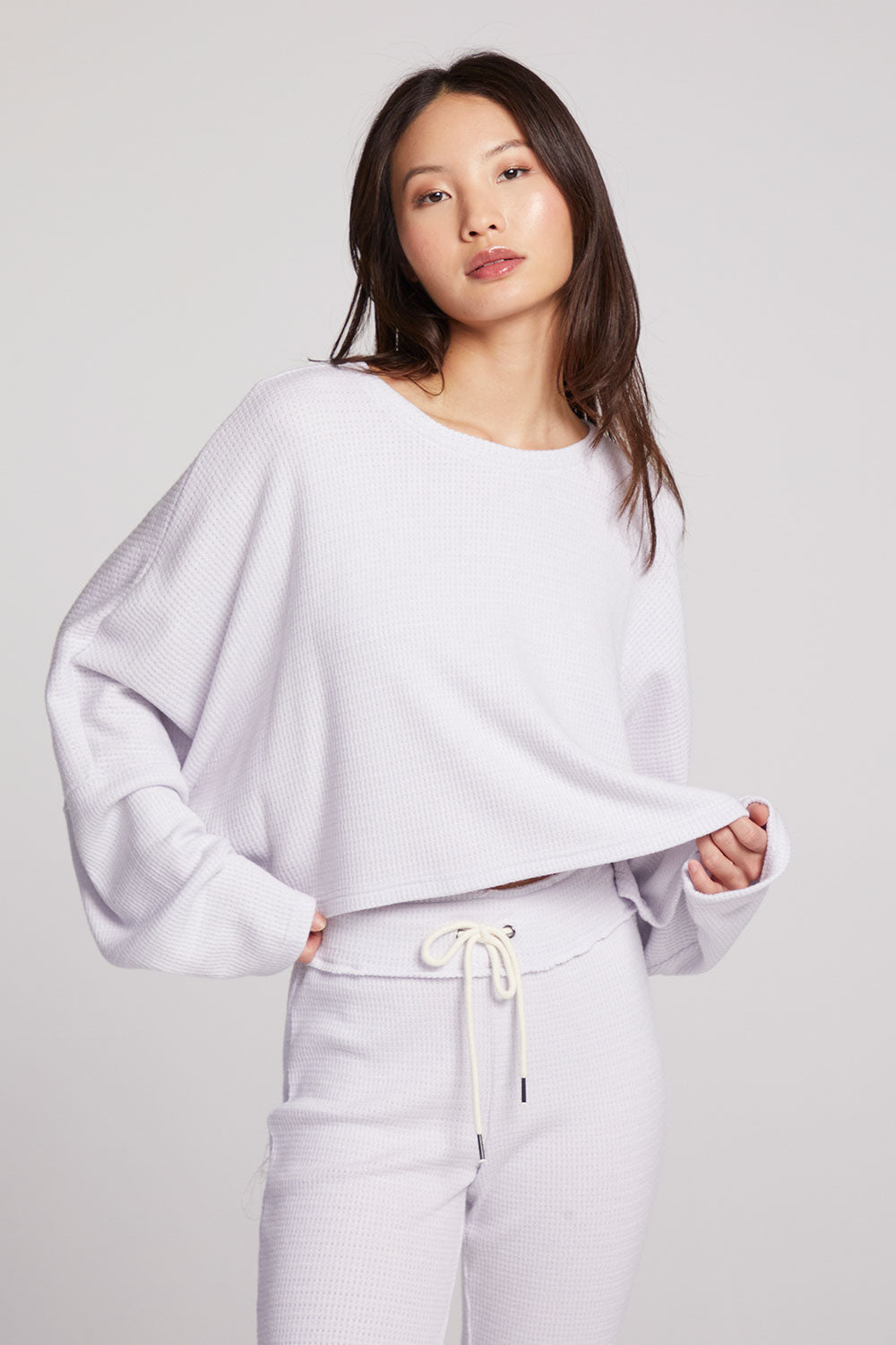 Selena Light Heather Grey Pullover Womens chaserbrand