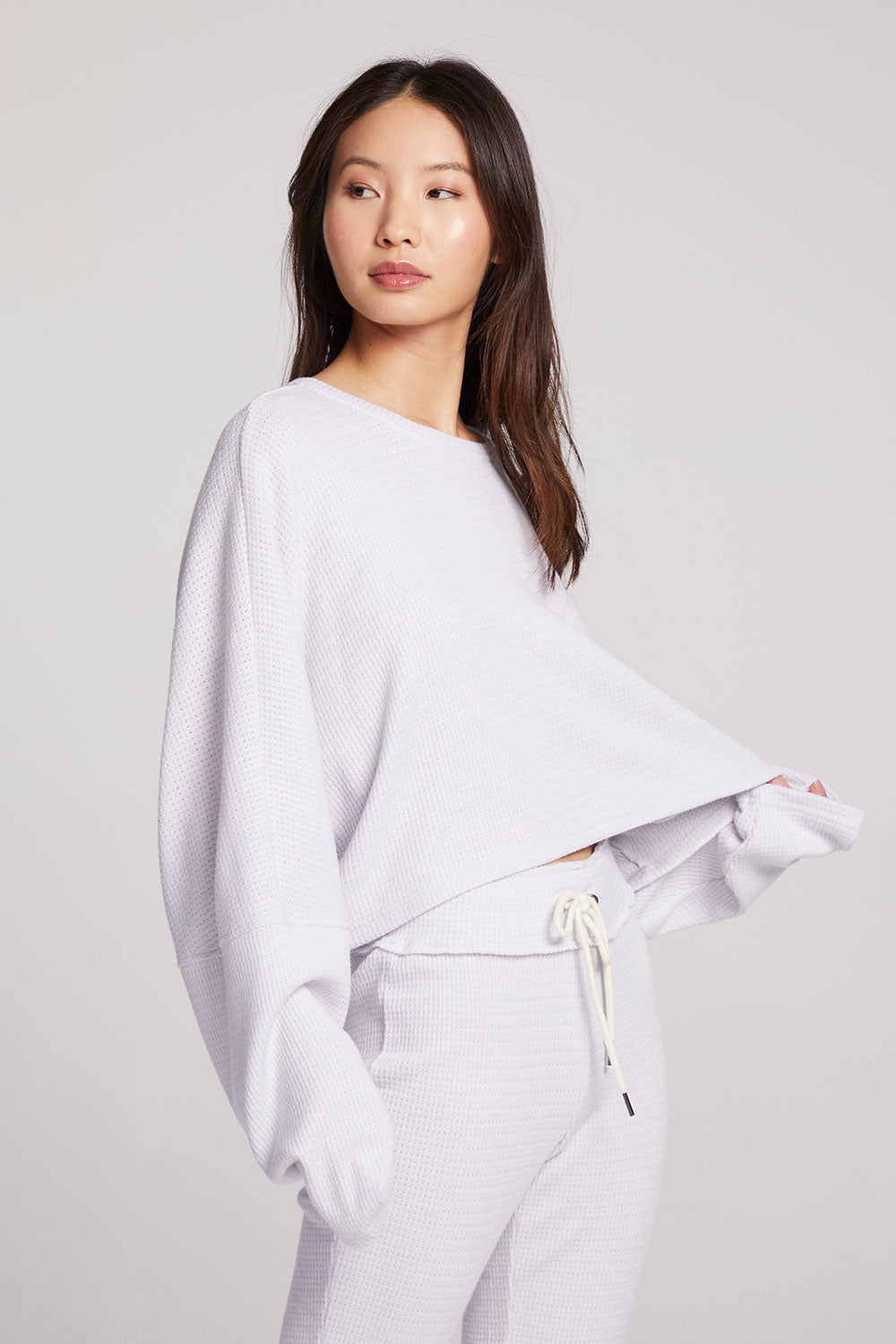Selena Light Heather Grey Pullover Womens chaserbrand