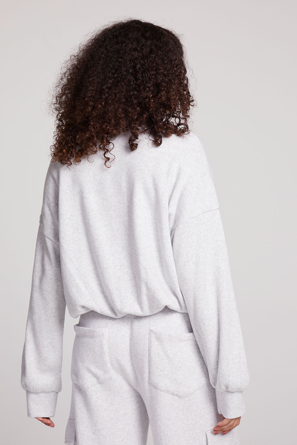Marsela Light Heather Grey Pullover Womens chaserbrand