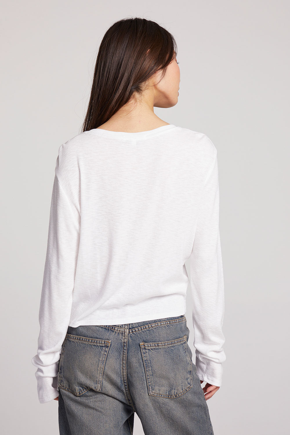 Brady White Button Up Pullover Womens chaserbrand