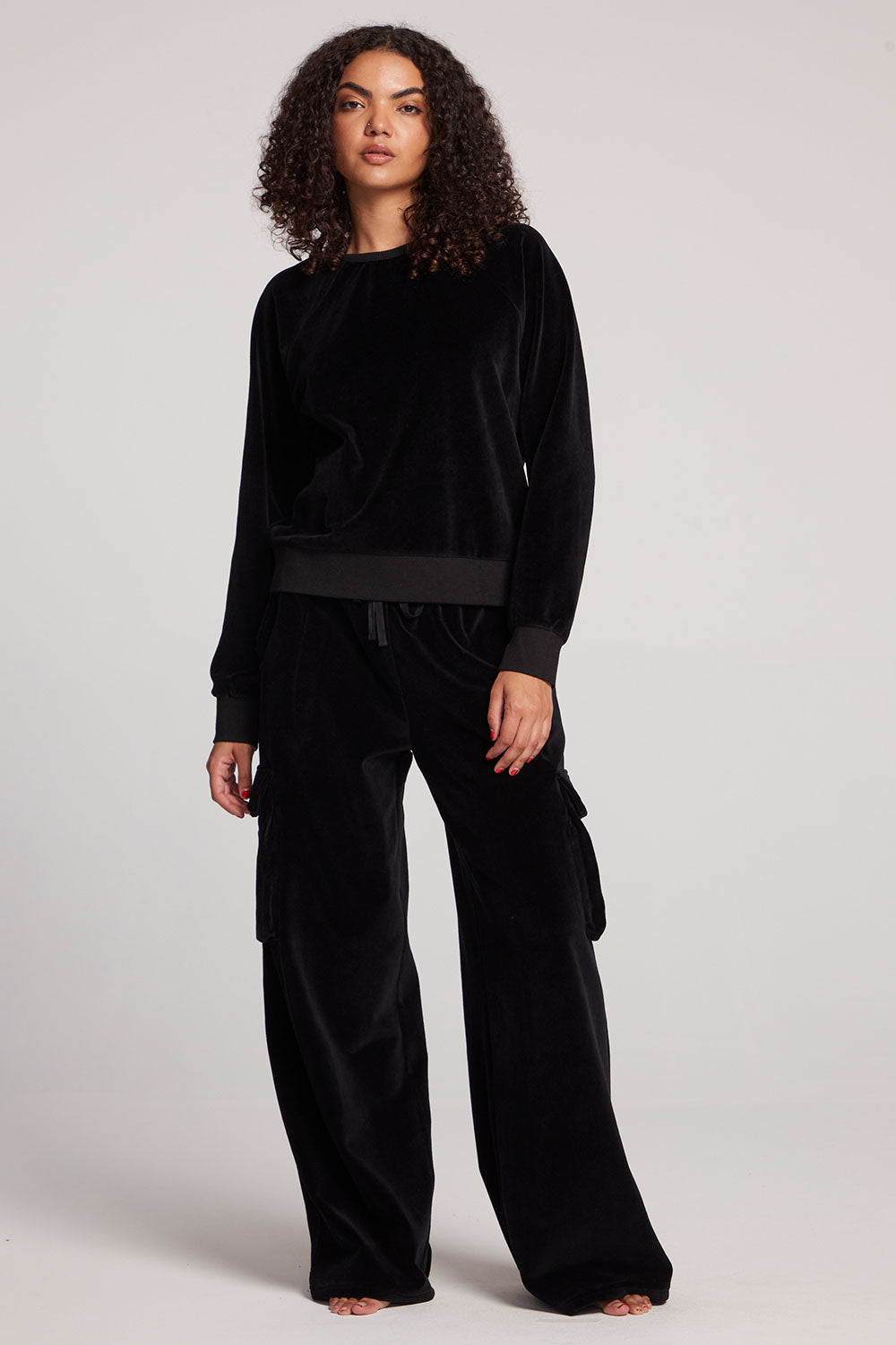 Licorice Pullover Raglan Womens chaserbrand