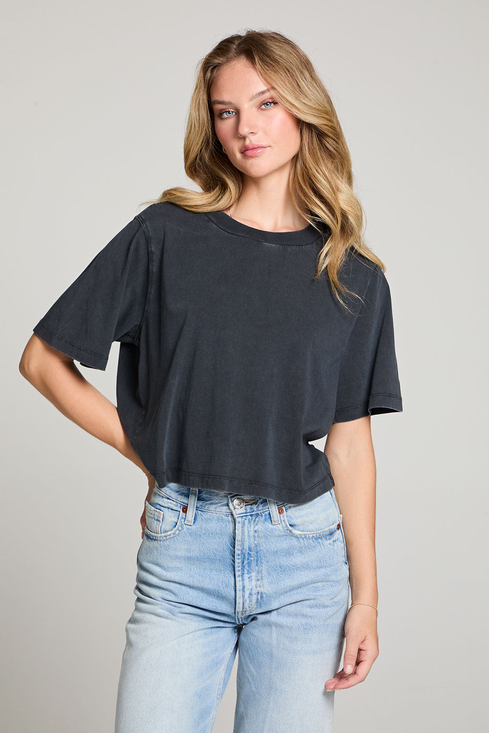 Beau Licorice Black Tee WOMENS chaserbrand