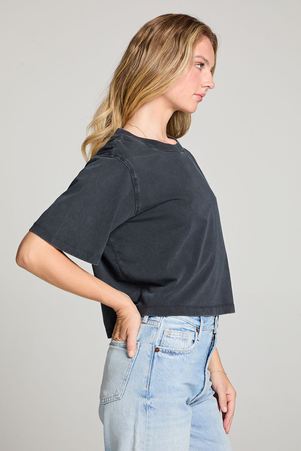 Beau Licorice Black Tee WOMENS chaserbrand