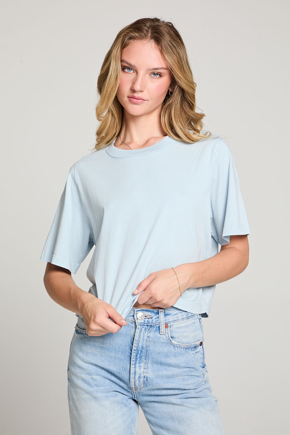 Beau Skyway Blue Tee WOMENS chaserbrand