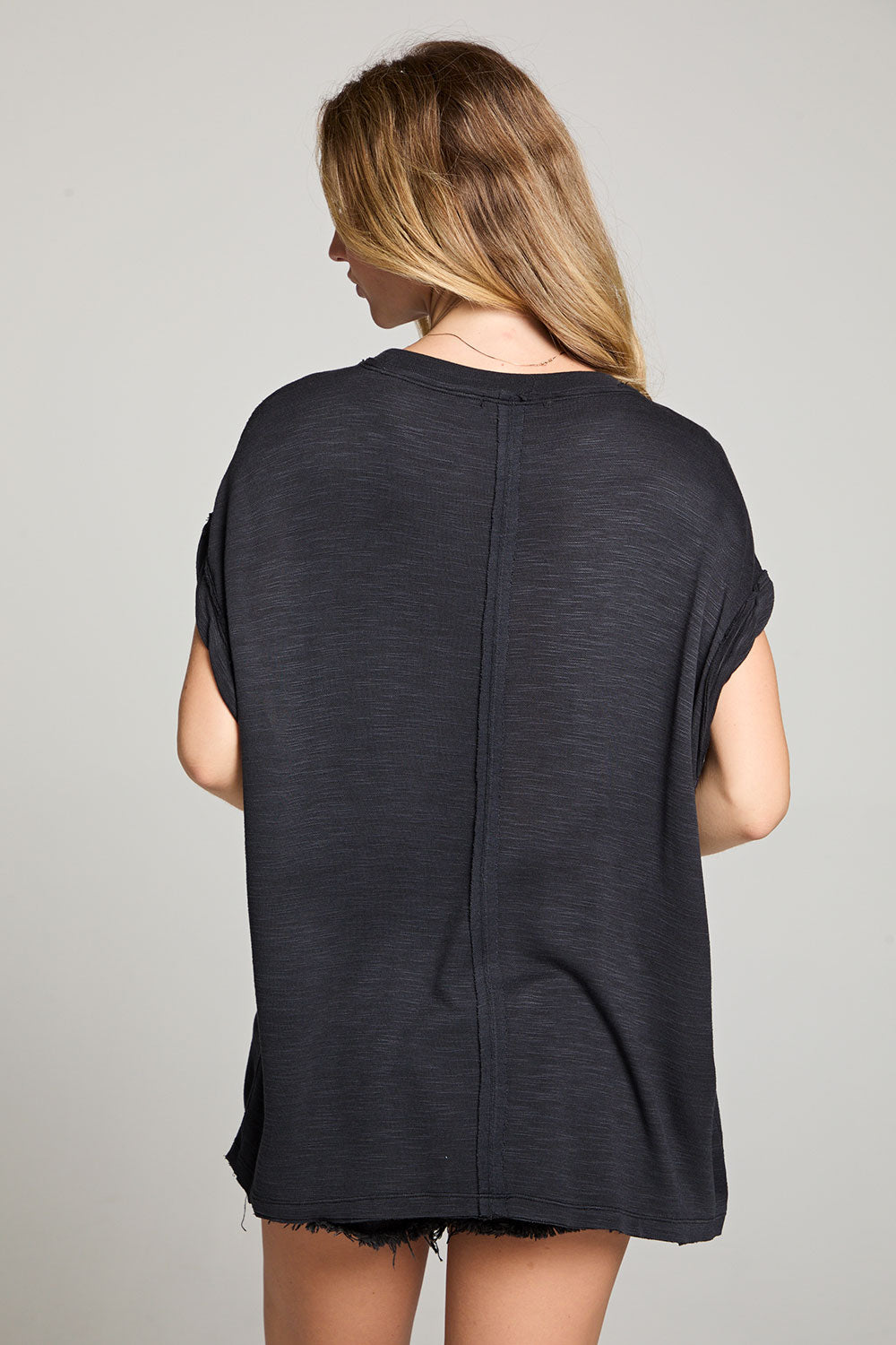 Cassidy Licorice Black Tee WOMENS chaserbrand