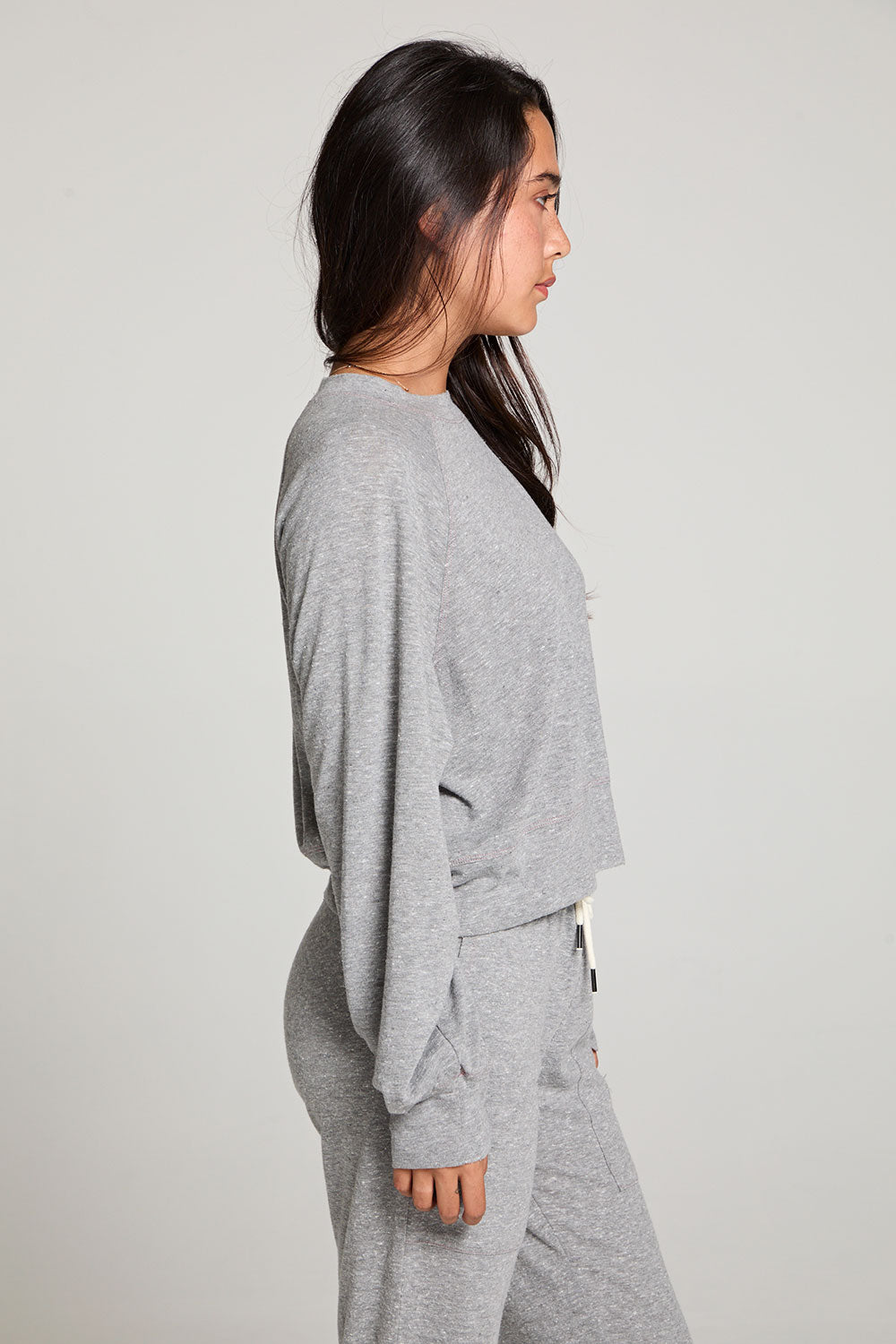 Boone Streaky Grey Long Sleeve WOMENS chaserbrand