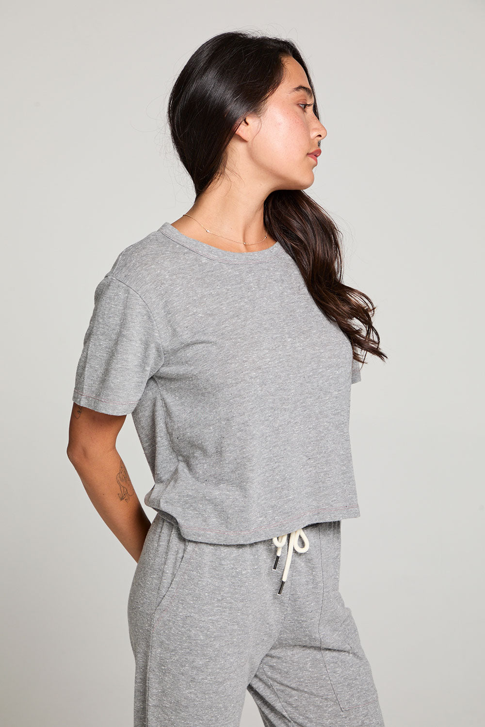 Jameson Streaky Grey Tee WOMENS chaserbrand