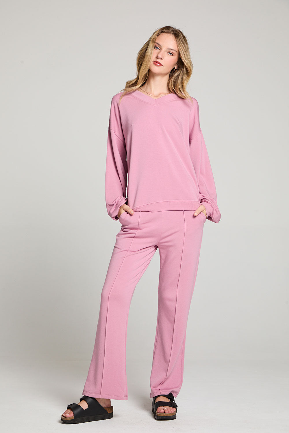 Amarillo Ballet Slipper Pink Trousers WOMENS chaserbrand