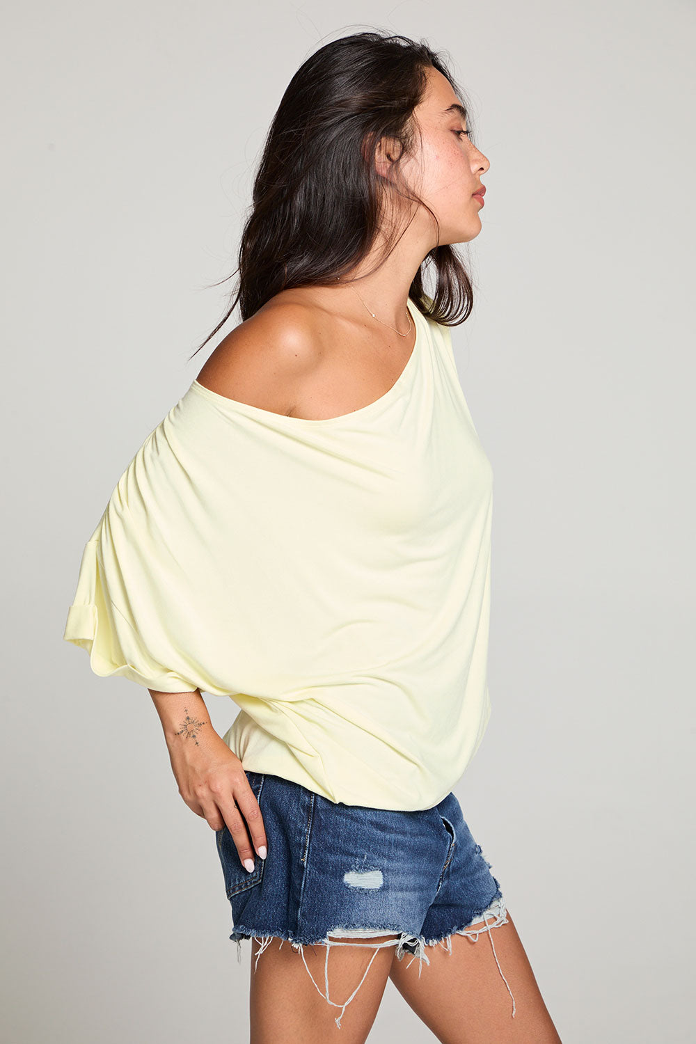 Lunar Limon Yellow Tee WOMENS chaserbrand