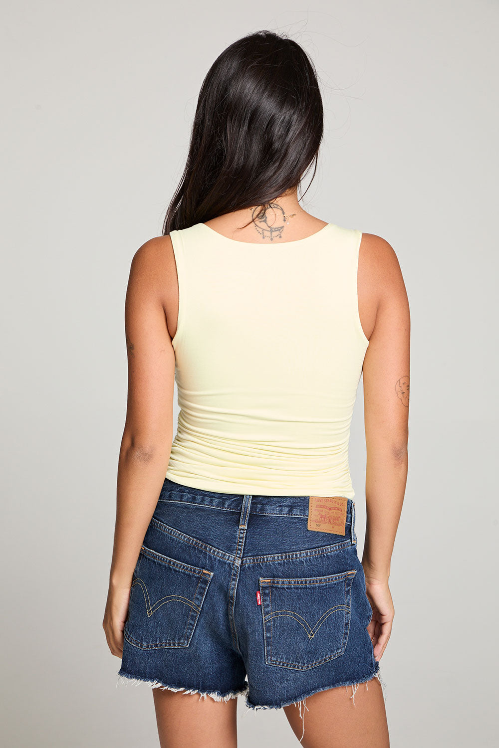 Mila Limon Yellow Tank Top WOMENS chaserbrand
