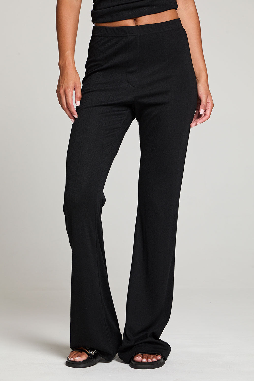 Camila Licorice Black Joggers WOMENS chaserbrand