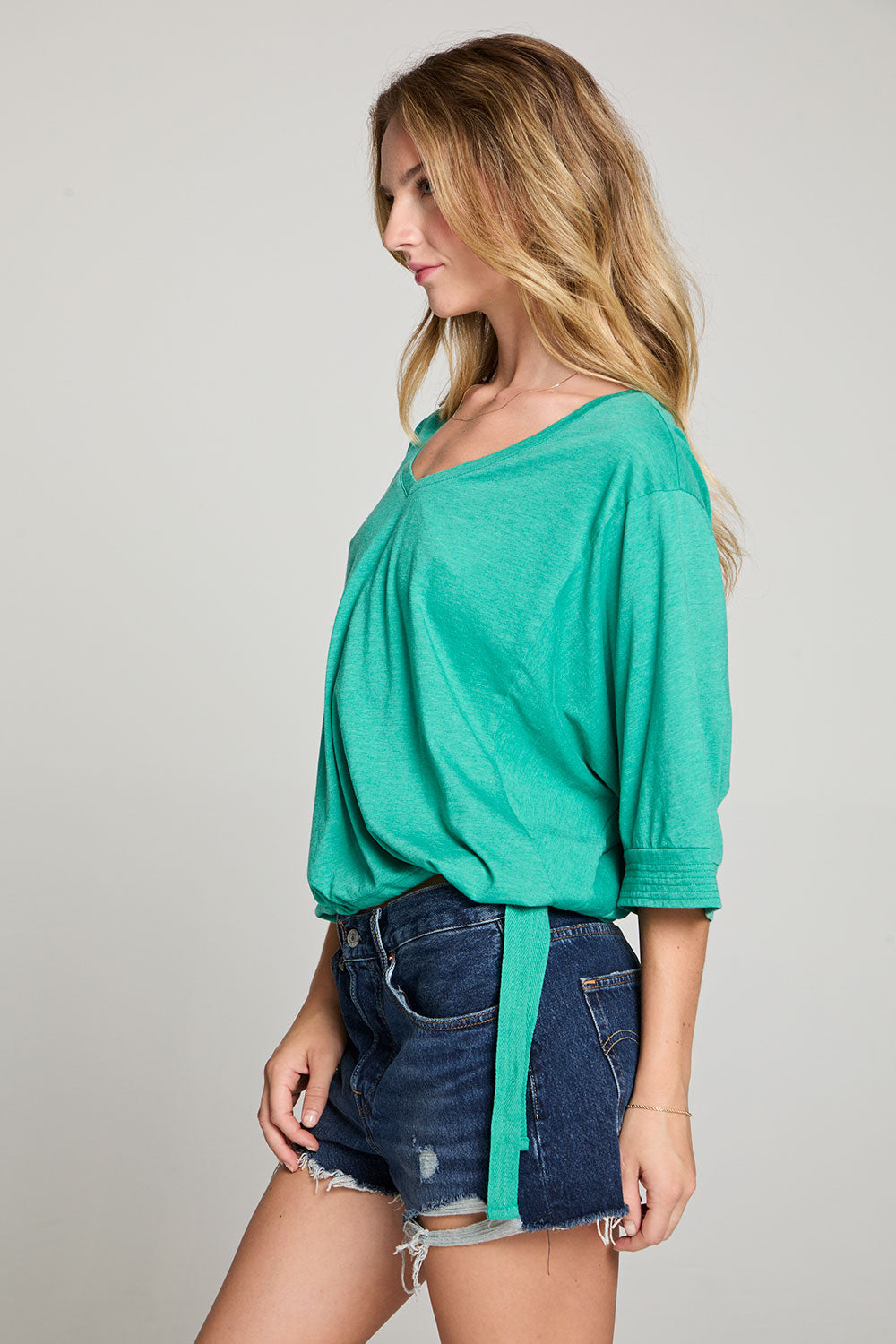 Gianna Clover Green Tee WOMENS chaserbrand