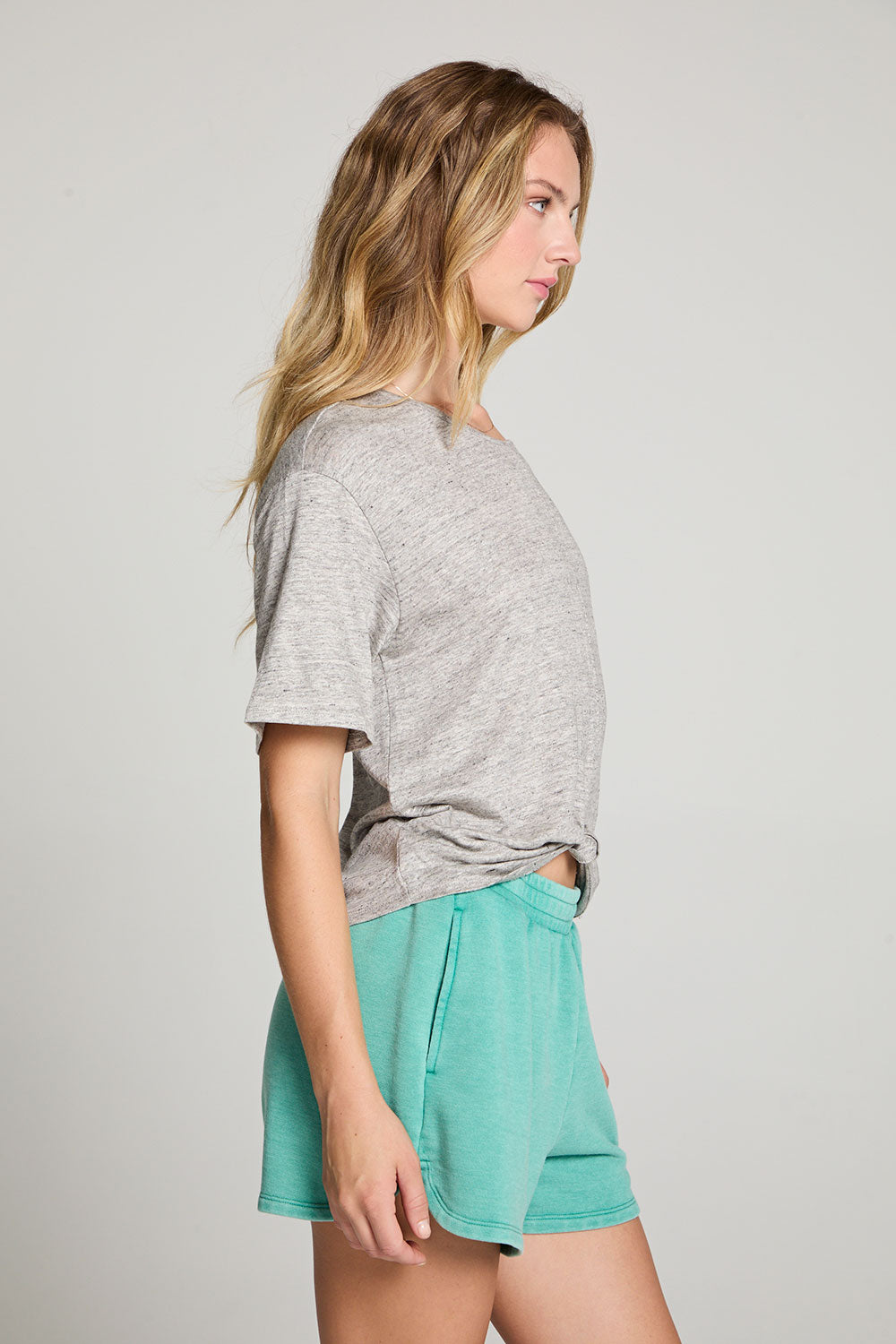 Annalise Heather Grey Tee WOMENS chaserbrand
