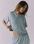 Womens Amelia Garden Sage Pullover chaserbrand