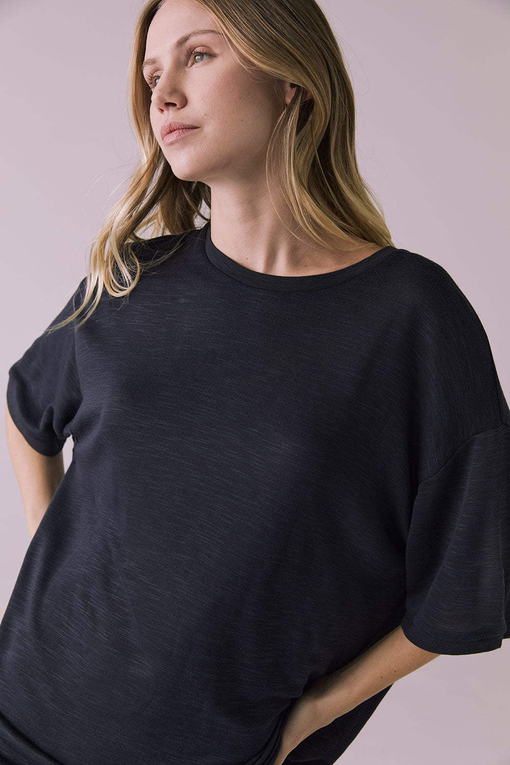 Blair Licorice Black Mini Dress WOMENS chaserbrand
