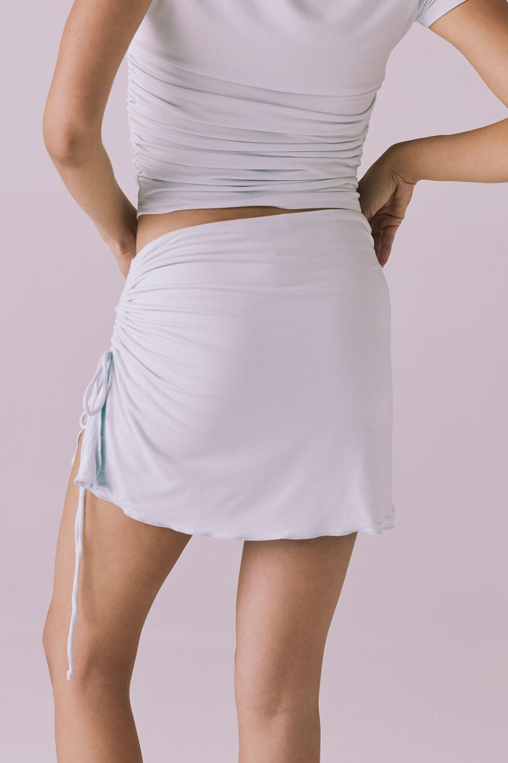 Alisha Ballad Blue Mini Skirt WOMENS chaserbrand