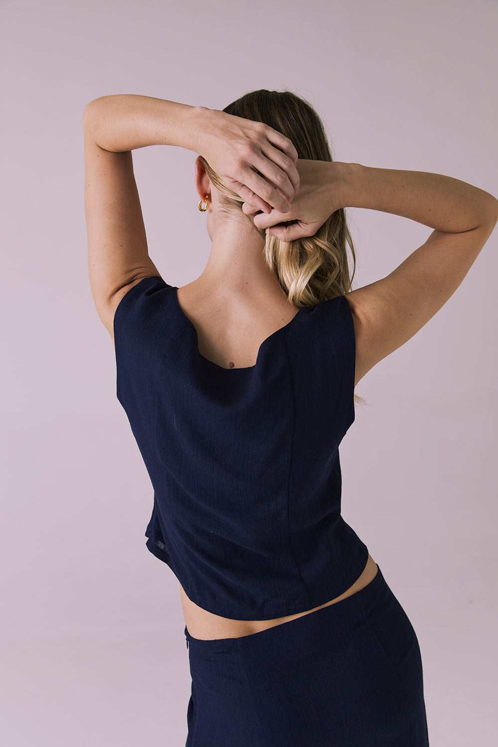 Vila Navy Tank Womens chaserbrand