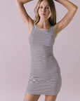 Capri Daitime Stripe Mini Dress Womens chaserbrand