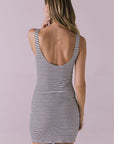 Capri Daitime Stripe Mini Dress Womens chaserbrand