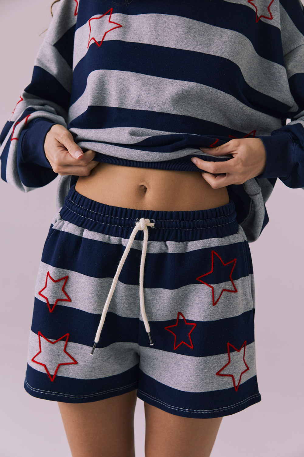 Maritime Stars Shorts Womens chaserbrand