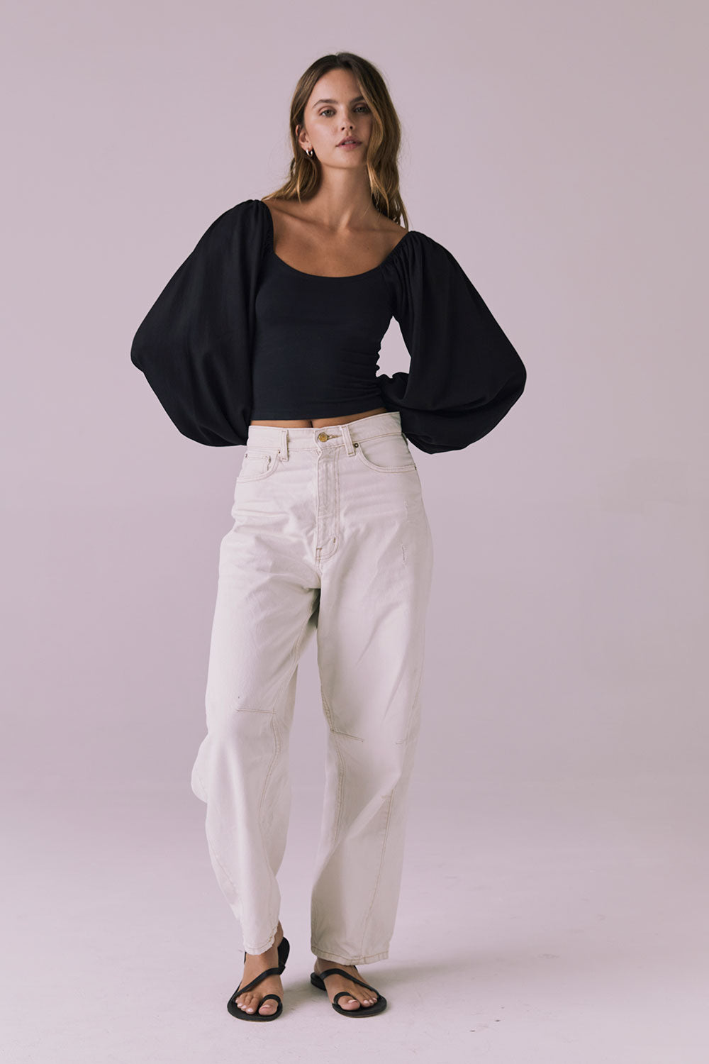 Eddy Licorice Black Blouse Womens chaserbrand