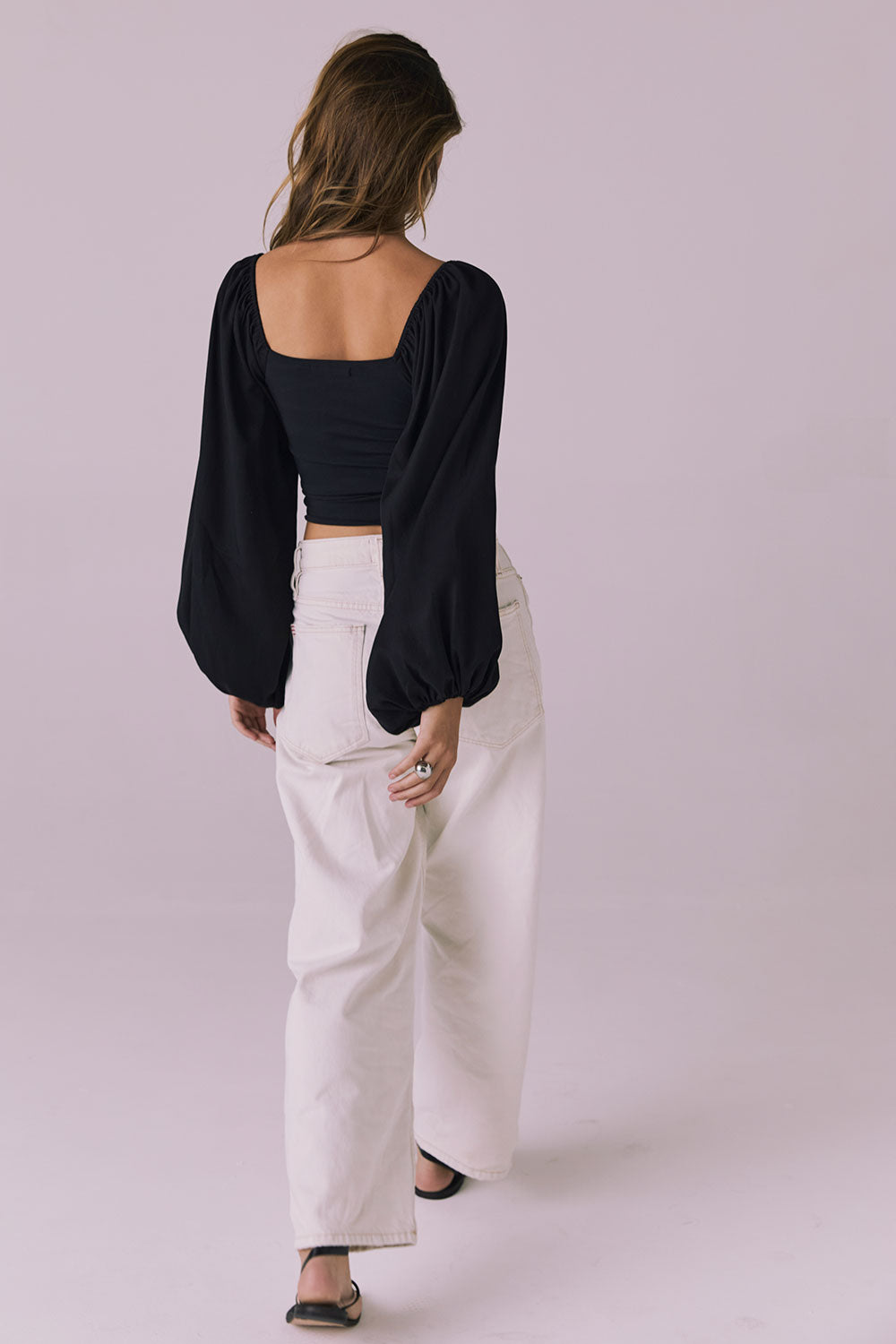 Eddy Licorice Black Blouse Womens chaserbrand
