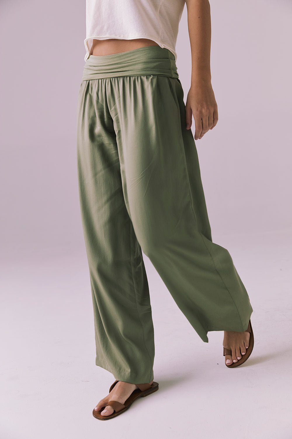 Didion Meadow Green Trousers Womens chaserbrand