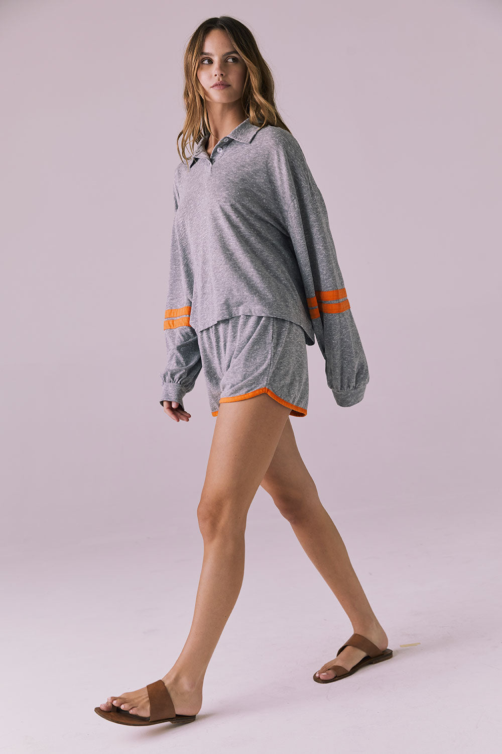 Bentley Streaky Grey Pullover Womens chaserbrand