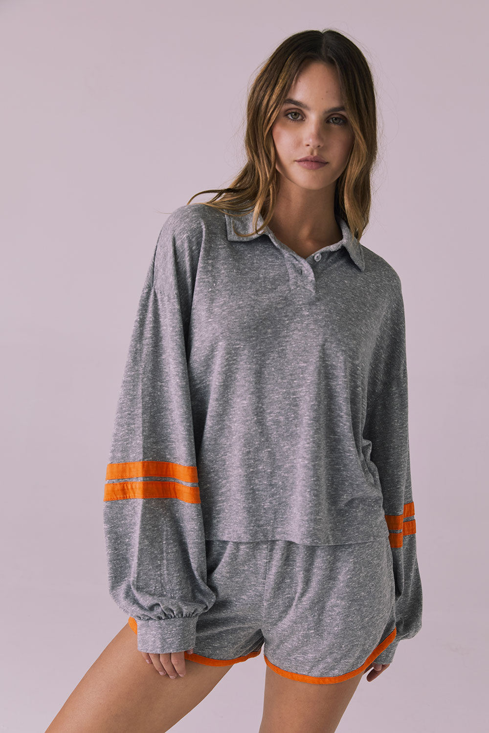 Bentley Streaky Grey Pullover Womens chaserbrand