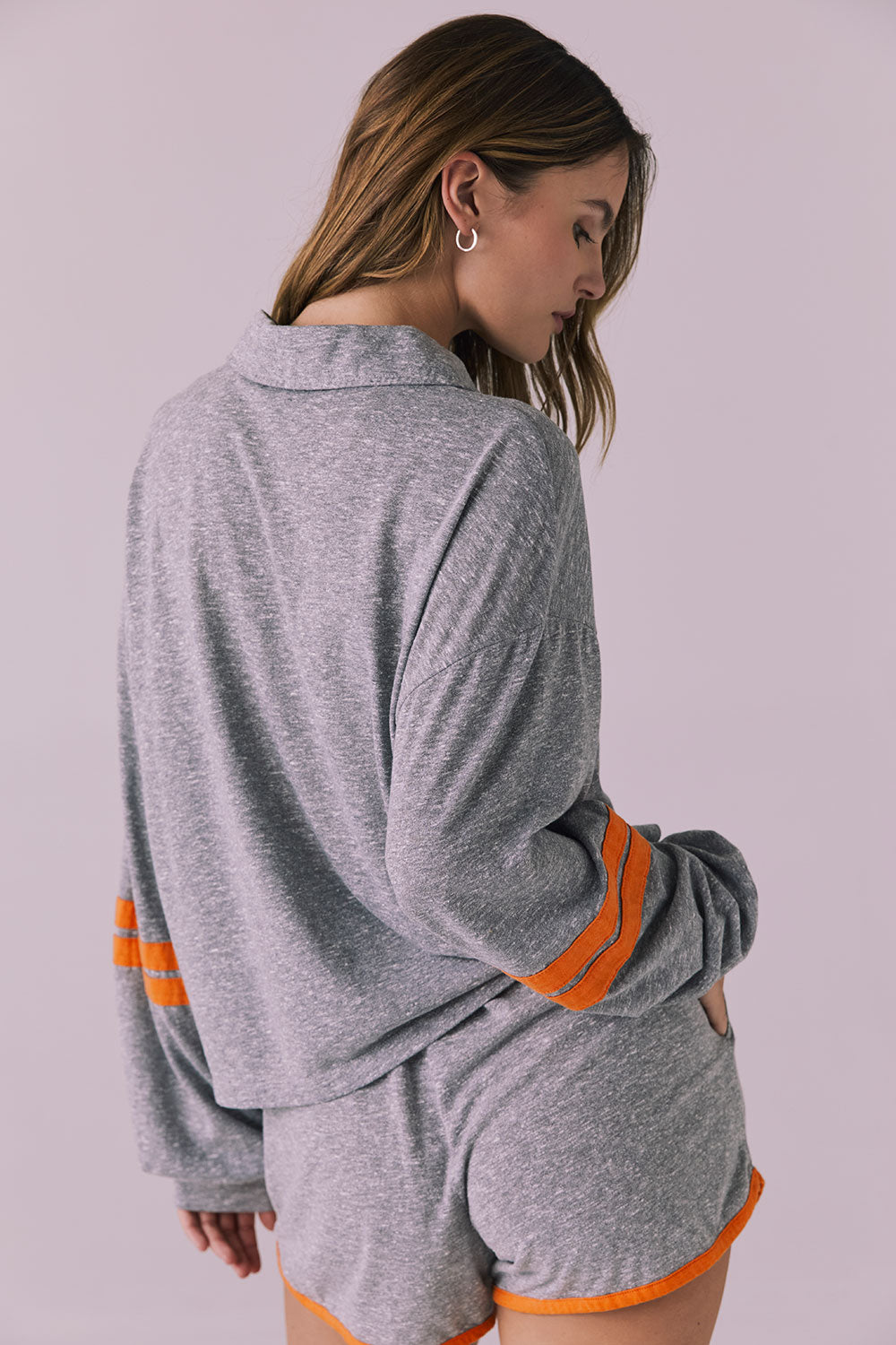Bentley Streaky Grey Pullover Womens chaserbrand