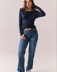 Ivy Navy Long Sleeve