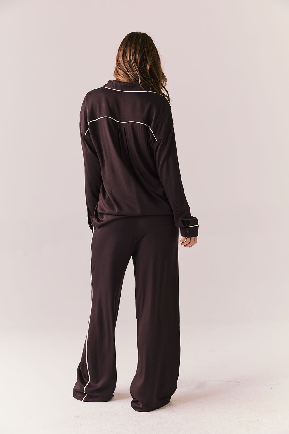 Rosine Espresso Trousers Womens chaserbrand