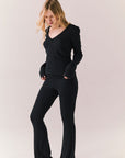 Chlo True Black Long Sleeve Womens chaserbrand