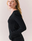 Chlo True Black Long Sleeve Womens chaserbrand