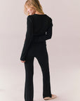 Chlo True Black Long Sleeve Womens chaserbrand