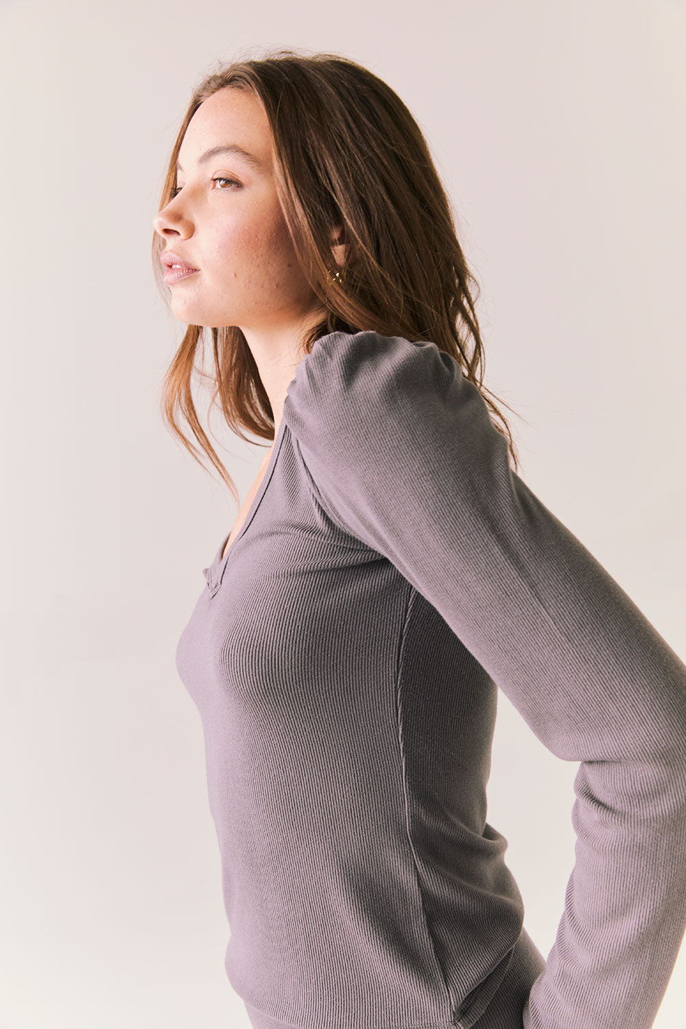 Chlo Dark Gull Long Sleeve Womens chaserbrand