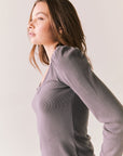 Chlo Dark Gull Long Sleeve Womens chaserbrand