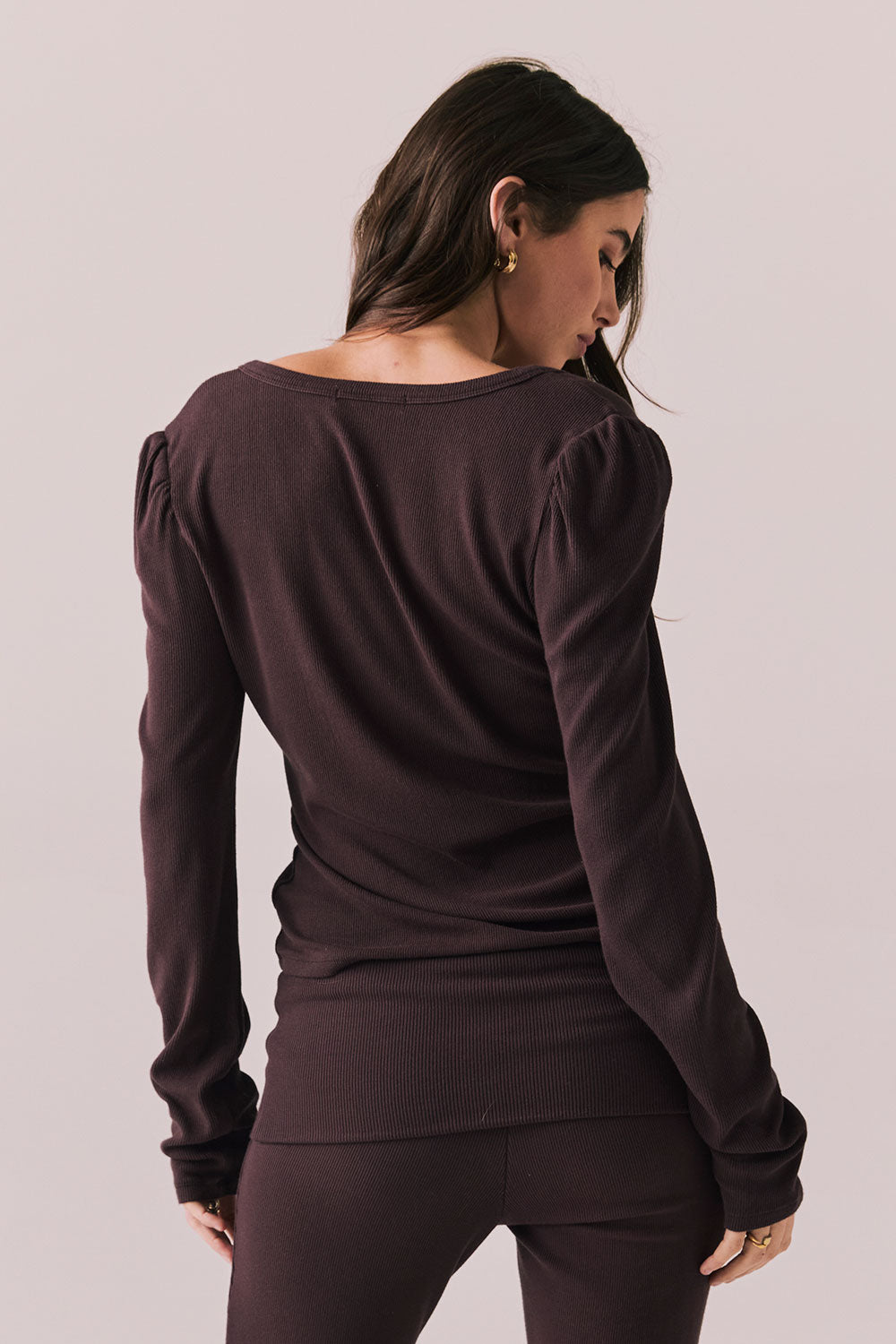 Chlo Espresso Long Sleeve Womens chaserbrand