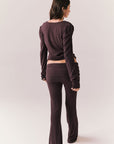 Chlo Espresso Long Sleeve Womens chaserbrand