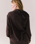 Louna Leopard Zip Up Womens chaserbrand